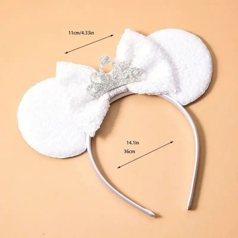 It's a Girl! Mouse Ears Headband