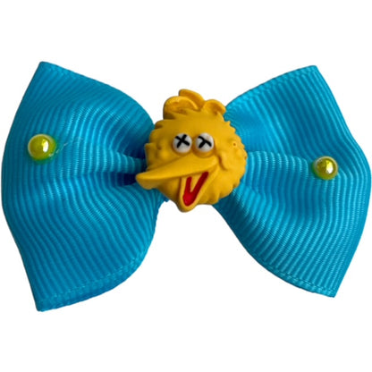 Sesame Street Bows- Big Bird