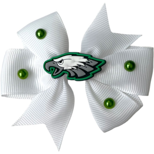 Football Bows Philadelphia Eagles