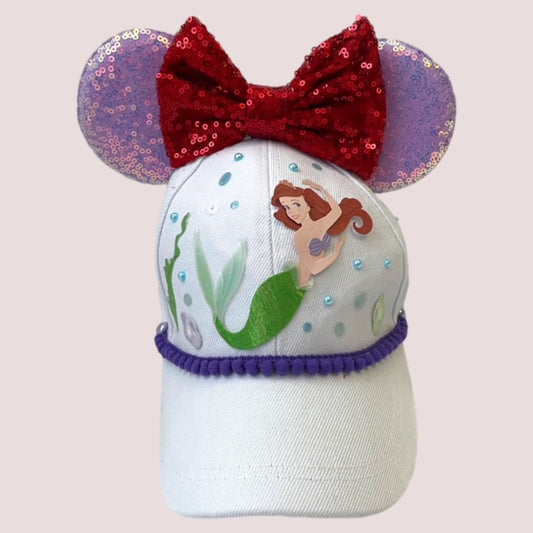 Baseball Cap Ariel, The Little Mermaid