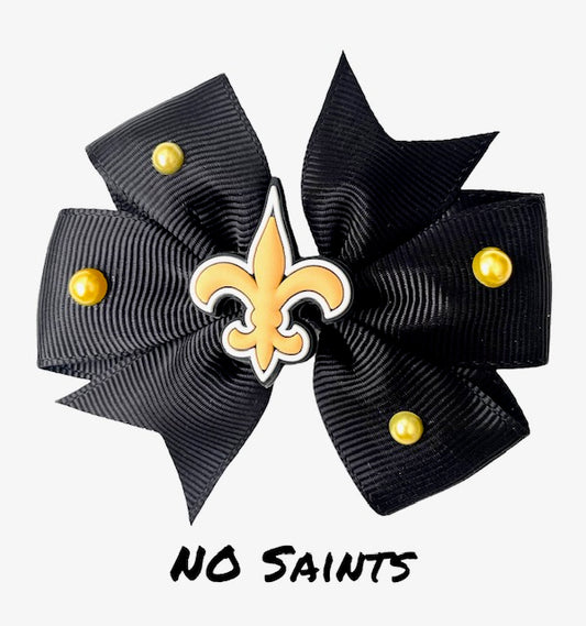 Football Bows New Orleans Saints